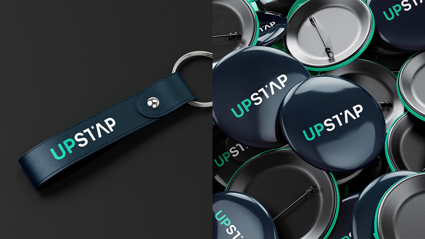 UpStap-Branding-KeyTag-Pins